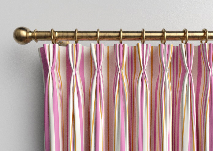 The British Stripe Co. George, Notting Hill No.1 - Made to Measure Curtains - Image 11